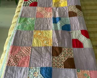 Hand pieced & quilted