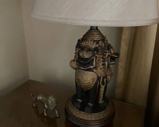 Pair of Persian lamps 