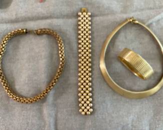 Gold plated fashion jewelry