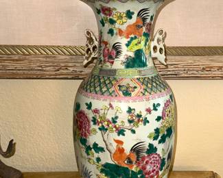 Antique Chinese Famille Vase 