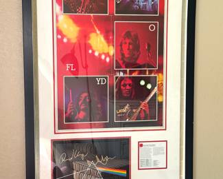 Pink Floyd Autographs 