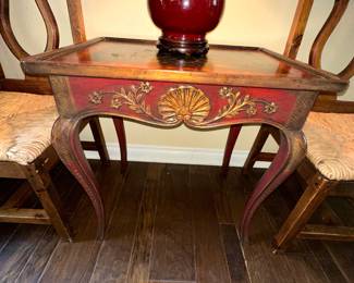 Minton-Spidell carved side table 