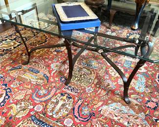 Saddle Strap Cocktail Table 