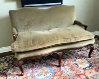 Detail of 18thC sofa