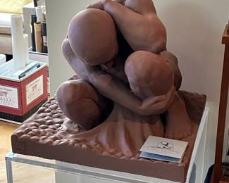 Frank Lloyd Wright Boulder Man sculpture