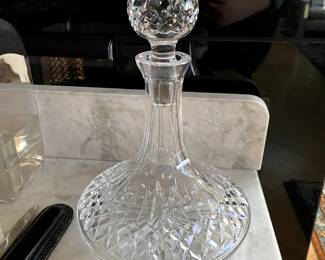 Waterford ships decanter