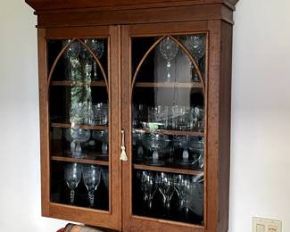 Antique wall cabinet
