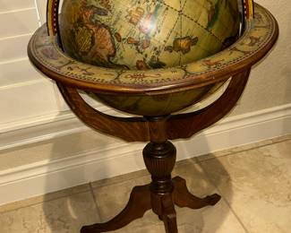 Decorative Globe on Floor Stand