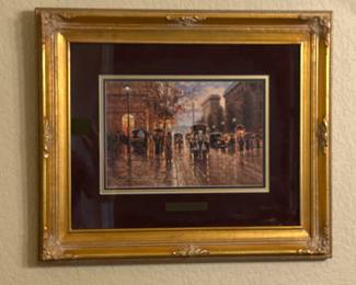 “Palette Of Paris”
by Jack Terry
25 in x 21 in (Framed)
Numbered and Signed