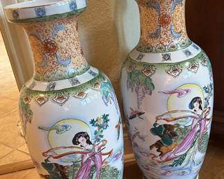 Large Chinese Porcelain Vases