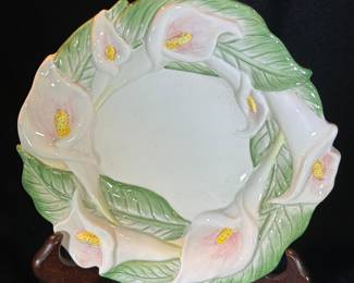 Fitz & Floyd  “Calla Lilies” Plate