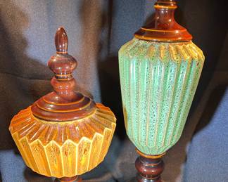 Large Ceramic Decorative Jars