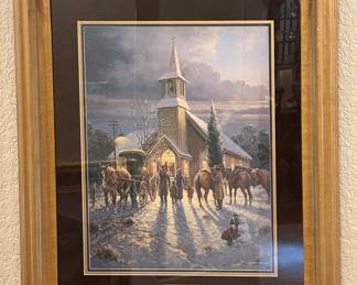 “Faithful Evening”
by Jack Terry
31 in x 36 in (Framed)
Signed and Numbered