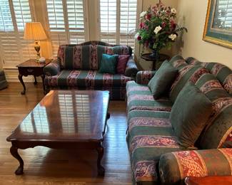 Diane Flack Custom Sofa and Love Seat