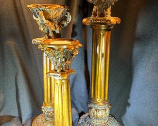 Elephant Candle Pillars
(Set of Three)