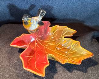 Autumn Leaf Candy Dish