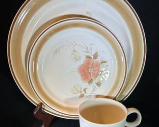 Vintage Hearthside Water Colors Stoneware 