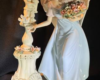 Porcelain Angel Figure 