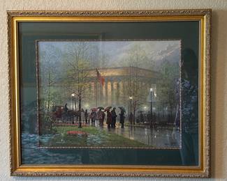 “Pillars of Strength”
By G Harvey
36.5 in x 30 in (Framed)
Signed and Numbered 