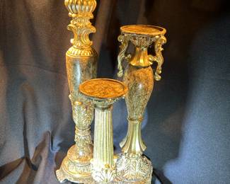 Candle Pillars (Set of Three)