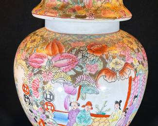 Chinese Lidded Jars