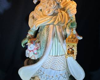 Fitz & Floyd Gregorian Collection Santa Figurine 