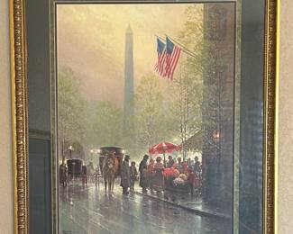 “Pinnacle of Freedom”
by G Harvey
30 in x 36 in (Framed)
Signed and Numbered
