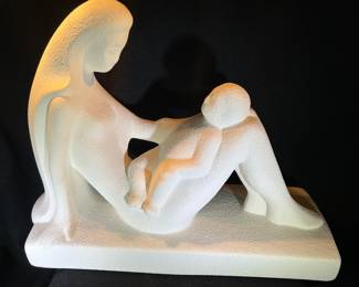 “Mother and Child” Figurine