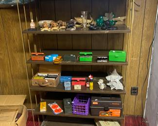 ammunition Lego ship hardhats and bookcase