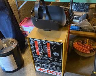 stick welder with shield