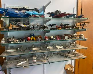 model planes, and metal