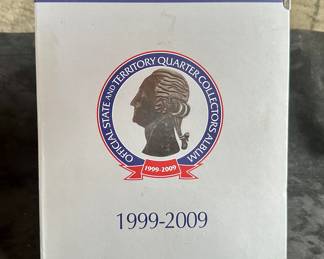 A complete CSN State and Territory Quarters Collectors Album, including all coins from 1999-2009.