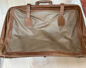 Very Rare Leather Carry-On  or Weekender Porsche Luggage.  We have 2 of these bags