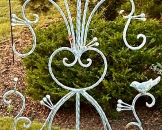 Wrought Iron Trellis