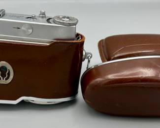 Zeiss Ikon Film Camera with her Leather Case