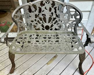 Cast Iron Bench