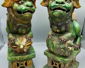 Pair of Foo Dogs Very Cool 