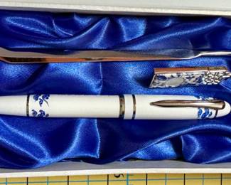 Chinese Pen and Bookmarker