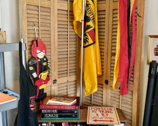 Porsche Books, Flags Memorabilia