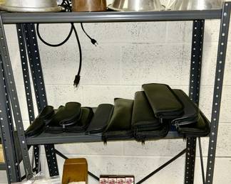 Misc. metal lights, etc.