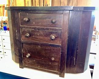 Top of Martha Washington sewing cabinet