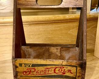 Vintage wooden Pepsi-Cola carrier