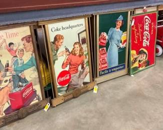 SAMPLE OF COCA COLA CARDBOARDS