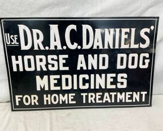 SST EMB. DR. A.C DANIELS MEDICINE SIGN