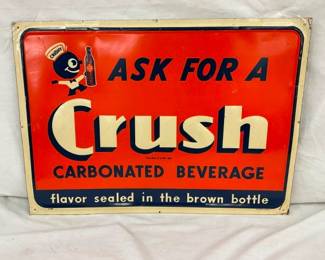 SST EMB. CRUSH SIGN W/ CRUSHY