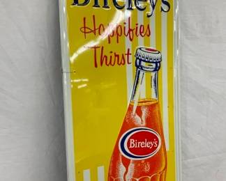 SELF FRAMED BIRELEYS SIGN