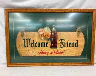 FRAMED EMB. COKE CB