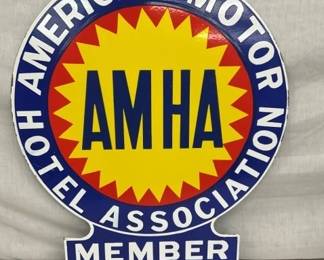 SIDE 2 VIEW AMHA AUTO MEMBER SIGN