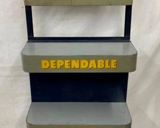 US BATTERIES STORE DISPLAY CABINET