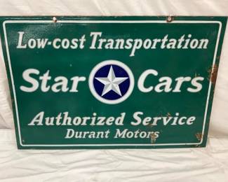 SIDE 2 PORC. STAR CARS DEALER SIGN